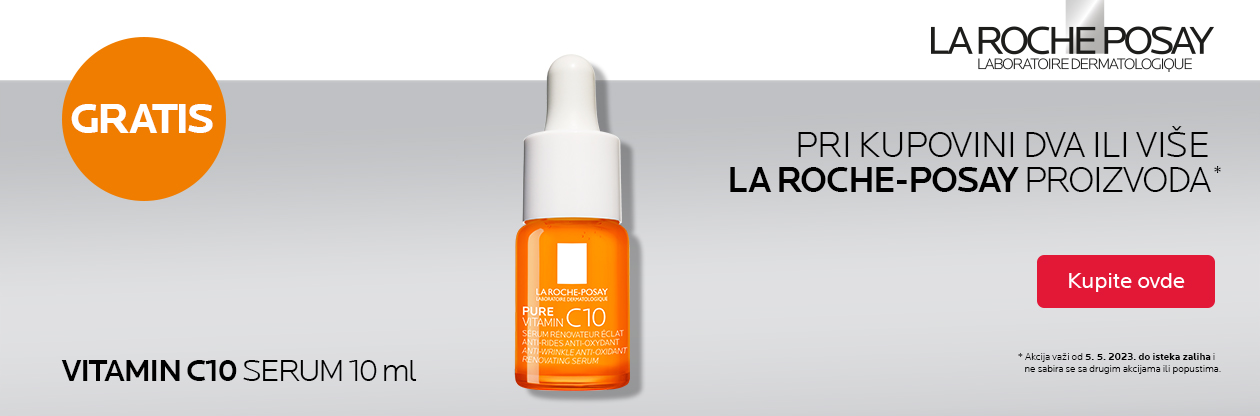 La Roche-Posay + POKLON Vitamin C10 Obnavljajući serum 10ml 5.5 do isteka zaliha