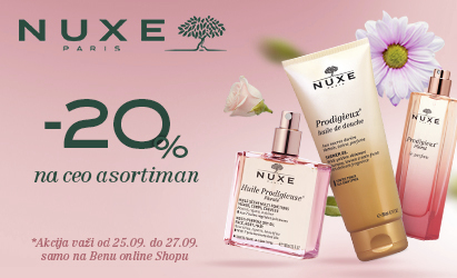 NUXE -20% 25.9-27.9.