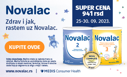 Novalac 2, 3 SUPER CENA 941rsd  25.9-30.9.