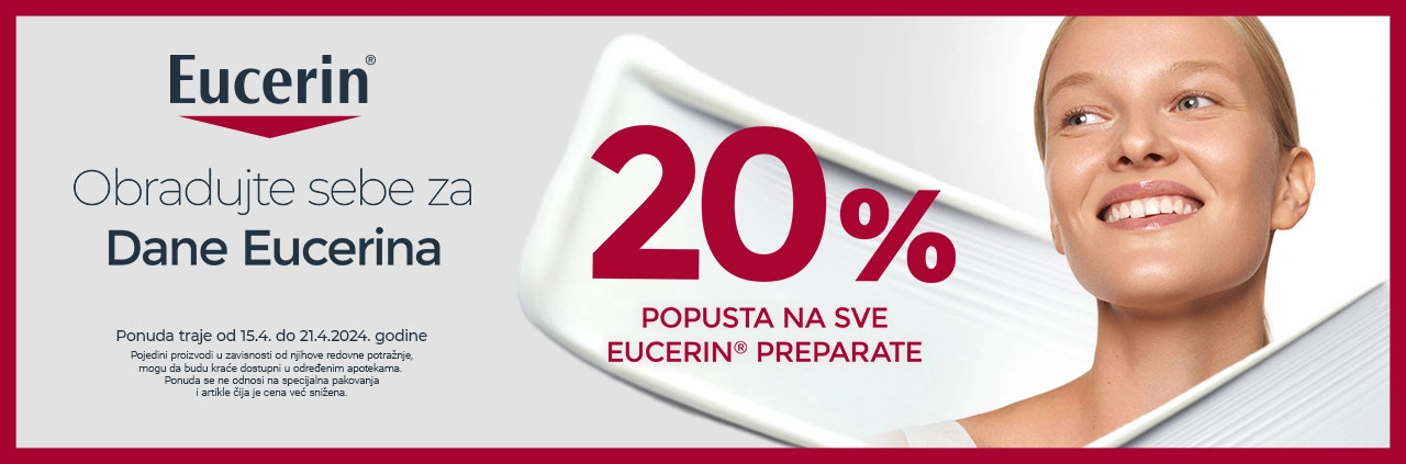 Dani Eucerina -20% 15-21.4.