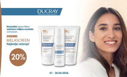 Ducray Melascreen  -20%  1-30.4.