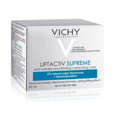 Vichy Liftactiv Supreme Dnevna nega za korekciju bora i čvrstine kože, suva koža, 50 ml