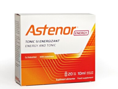 Astenor Energy rastvor 20x10 ml