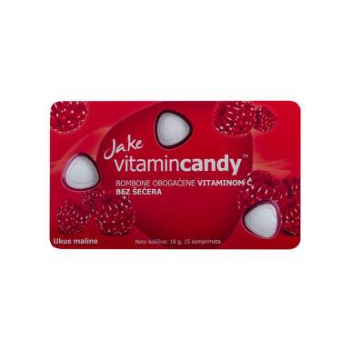 Jake vitamin candy malina