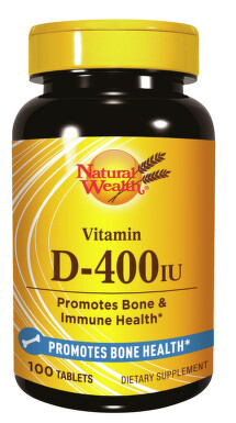 Natural Wealth Vitamin D 400 IJ 100 tableta