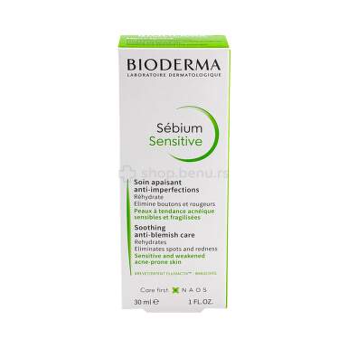 Bioderma Sebium sensitive krema 30 ml