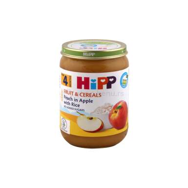 Hipp kašica integralni pirinač sa voćem 190 g