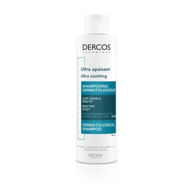 Vichy Dercos Umirujući šampon za osetljivo masno vlasište, 200 ml
