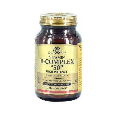 Solgar Vitamin B-complex 50 100 kapsula