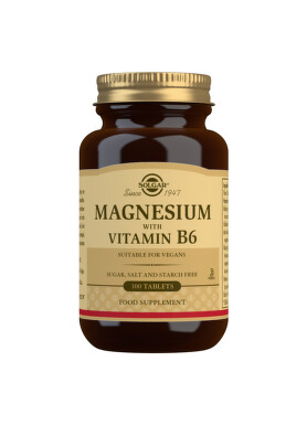 Solgar Mg sa vitaminom B6 100 tableta
