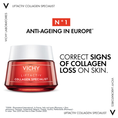 Vichy Liftactiv Collagen Specialist Dnevna nega za čvrstinu kože, 50 ml