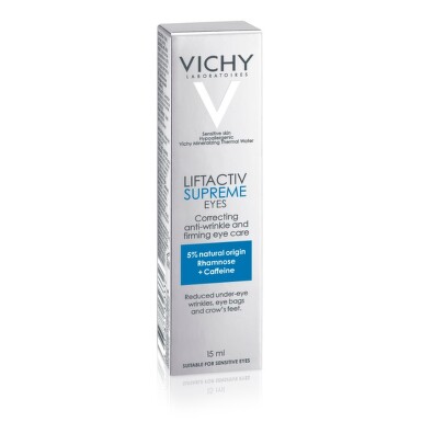 Vichy Liftactiv Supreme Nega za korekciju bora oko očiju, 15 ml