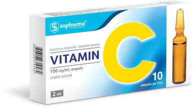 Vitamin C 200 mg 10 ampula za oralnu primenu