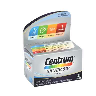 Centrum A-Z Silver + lutein 30 tableta