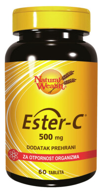 Natural Wealth Ester C 500 mg 60 tableta