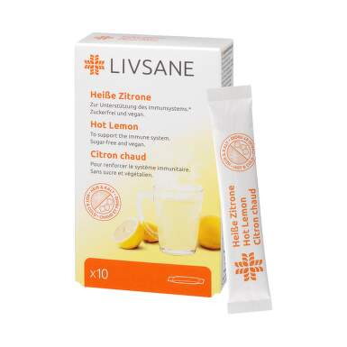 LIVSANE Hot Lemon 10 kesica