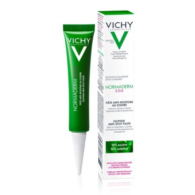 Vichy Normaderm sumporna pasta za masnu kožu, 20 ml