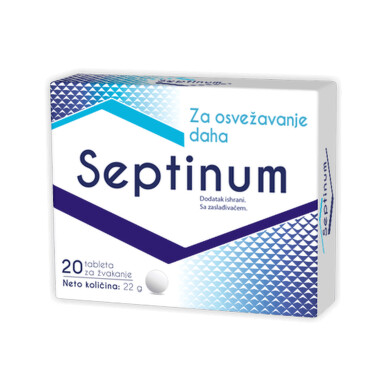 Septinum tablete za žvakanje 20 kom