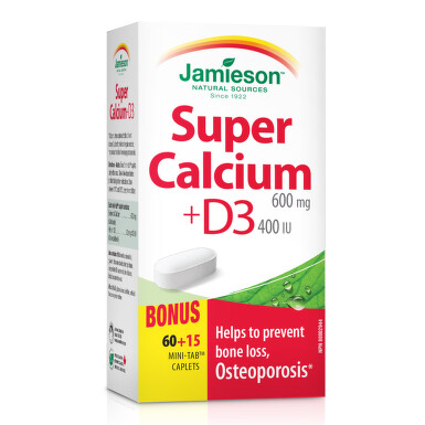 Jamieson Super Ca + vitamin D3