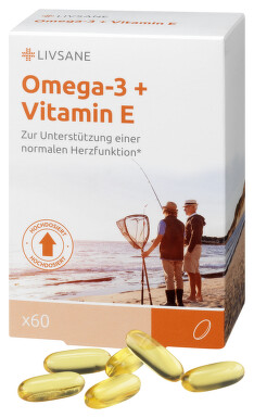 Product Picture Omega-3 + Vitamin E (60 pieces _ pcs) Group (1)