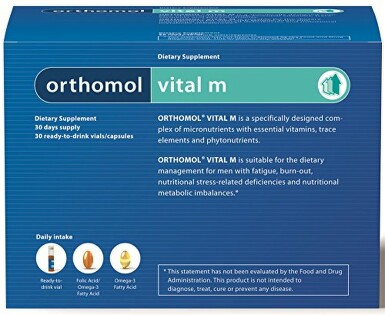 Orthomol Vital M bočice 30 doza