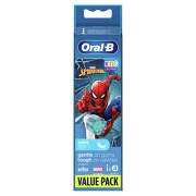 Oral-B zamenska glava dečije četkice Spiderman, 4 komada