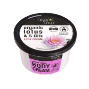Organic Shop Body cream Lotus&5Oil 250 ml