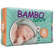 Bambo Nature Premature 0 (1-3kg)  24 komada