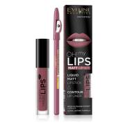 Eveline OH My Lips Liquid Matt Lipstik&Lip Liner 06
