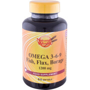 Natural Wealth Omega 3-6-9 60 gel kapsula