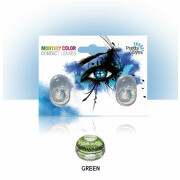 Intervisus color lenses zelena boja