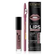 Eveline OH My Lips Liquid Matt Lipstik&Lip Liner 04