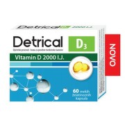 Detrical 2000 D3, 60 gel kapsula