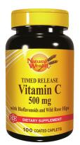 Natural Wealth Vitamin C-500 sa vremenskim otpuštanjem 100 tableta