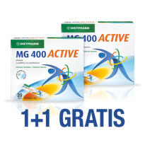 Dietpharm Magnezijum 400 Active  20 kesica 1+1 gratis
