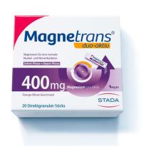Magnetrans duo-activ 400 mg, 20 direkt kesica