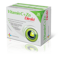 Vitamin C + cink direkt, 20 kesica
