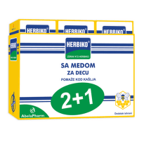 Herbiko® sa medom za decu 125 ml, 2+1 GRATIS